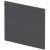 Hudson Reed MFC Shower Bath End Panel 540mm H x 700mm W - Graphite Grey