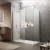 Hudson Reed Wet Room Screen with Support Bar 1000mm Wide - 8mm Glass