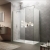 Hudson Reed Wet Room Screen with Support Bar 700mm Wide - 8mm Glass
