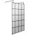 Hudson Reed Frame Effect Wet Room Screen with Support Arms and Feet 1100mm Wide - 8mm Glass