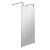 Hudson Reed Wet Room Screen with Support Arms and Feet 1100mm Wide - 8mm Glass