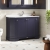 Hudson Reed Old London Angled Floor Standing Vanity Unit with 1TH White Marble Top Basin 1200mm Wide - Twilight Blue | Thumbnail Image