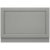 Hudson Reed Old London Bath End Panel 560mm H x 780mm W - Storm Grey