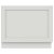 Hudson Reed Old London Bath End Panel 560mm H x 680mm W - Timeless Sand