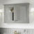 Hudson Reed Old London 1050mm 2-Door Mirrored Bathroom Cabinet