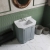 Hudson Reed Old London Angled Floor Standing Vanity Unit with 3TH White Marble Top Basin 750mm Wide - Hunter Green