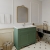 Hudson Reed Old London Floor Standing Vanity Unit with 1TH Basin 1000mm Wide - Hunter Green