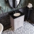 Hudson Reed Old London Floor Standing Vanity Unit with 3TH Black Marble Top Basin 600mm Wide - Timeless Sand