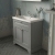 Hudson Reed Old London Floor Standing Vanity Unit with 1TH Contemporary Basin 800mm Wide - Storm Grey | Thumbnail Image