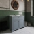 Hudson Reed Old London Floor Standing Vanity Unit with 3TH Basin 1000mm Wide - Storm Grey | Thumbnail Image