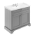 Hudson Reed Old London Floor Standing Vanity Unit with 3TH Basin 1000mm Wide - Storm Grey | Thumbnail Image