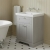 Hudson Reed Old London Floor Standing Vanity Unit with 0TH Classic Basin 600mm Wide - Storm Grey