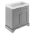 Hudson Reed Old London Floor Standing Vanity Unit with 0TH Classic Basin 800mm Wide - Storm Grey