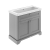 Hudson Reed Old London Floor Standing Vanity Unit with 0TH Classique Basin 1000mm Wide - Storm Grey | Thumbnail Image