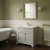 Hudson Reed Old London Floor Standing Vanity Unit with 1TH Contemporary Basin 1000mm Wide - Storm Grey | Thumbnail Image