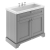 Hudson Reed Old London Floor Standing Vanity Unit with 3TH Contemporary Basin 1000mm Wide - Storm Grey | Thumbnail Image