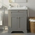 Hudson Reed Old London Floor Standing Vanity Unit with 3TH Contemporary Basin 600mm Wide - Storm Grey | Thumbnail Image