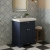 Hudson Reed Old London Floor Standing Vanity Unit with 1TH Classic Basin 600mm Wide - Twilight Blue