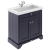 Hudson Reed Old London Floor Standing Vanity Unit with 1TH Classic Basin 800mm Wide - Twilight Blue