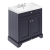 Hudson Reed Old London Floor Standing Vanity Unit with 3TH Basin 800mm Wide - Twilight Blue