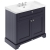 Hudson Reed Old London Floor Standing Vanity Unit with 3TH Basin 1000mm Wide - Twilight Blue | Thumbnail Image