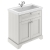 Hudson Reed Old London Floor Standing Vanity Unit with 1TH Classic Basin 800mm Wide - Timeless Sand
