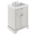 Hudson Reed Old London Floor Standing Vanity Unit with 3TH Classic Basin 600mm Wide - Timeless Sand