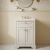Hudson Reed Old London Floor Standing Vanity Unit with 3TH Classic Basin 600mm Wide - Timeless Sand