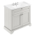 Hudson Reed Old London Floor Standing Vanity Unit with 3TH Basin 1000mm Wide - Timeless Sand