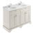 Hudson Reed Old London Floor Standing Vanity Unit with 1TH Grey Marble Top Basin 1200mm Wide - Timeless Sand