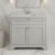 Hudson Reed Old London Floor Standing Vanity Unit with 1TH White Marble Top Rectangular Basin 1000mm Wide - Timeless Sand