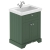 Hudson Reed Old London Floor Standing Vanity Unit with 1TH Classic Basin 600mm Wide - Hunter Green