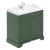Hudson Reed Old London Floor Standing Vanity Unit with 1TH Basin 800mm Wide - Hunter Green