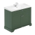Hudson Reed Old London Floor Standing Vanity Unit with 1TH Basin 1000mm Wide - Hunter Green