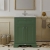 Hudson Reed Old London Floor Standing Vanity Unit with 1TH Grey Marble Top Basin 600mm Wide - Hunter Green