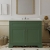 Hudson Reed Old London Floor Standing Vanity Unit with 3TH Basin 1000mm Wide - Hunter Green