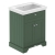 Hudson Reed Old London Floor Standing Vanity Unit with 0TH Classic Basin 600mm Wide - Hunter Green