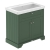 Hudson Reed Old London Floor Standing Vanity Unit with 0TH Classic Basin 800mm Wide - Hunter Green