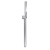 Hudson Reed Square Pencil Shower Handset with Hose and Bracket - Chrome
