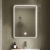 Hudson Reed Pictor Chrome Framed Bathroom Mirror with Touch Sensor 700mm H x 500mm W
