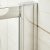 Hudson Reed 1900mm Shower Door Profile Extension Kit - Polished Chrome (Pack of 2)