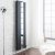 Hudson Reed Revive Double Designer Vertical Radiator Mirror 1800mm H x 499mm W - Anthracite