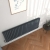 Delphi Ellipse Anthracite Horizontal Designer Radiator