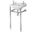 Hudson Reed Richmond Adjustable Washstand 500-560mm Wide Basins - Chrome