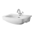 Hudson Reed Richmond Semi Recessed Basin 560mm Wide - 1 Tap Hole