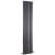 Hudson Reed Salvia Double Designer Vertical Radiator 1800mm H x 377mm W - Anthracite