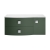 Hudson Reed Sarenna LH Wall Hung Vanity Unit with White Marble Top 1000mm Wide - Hunter Green | Thumbnail Image