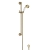Hudson Reed Traditional Slider Shower Rail Kit with Traditional Handset - Brushed Brass | Thumbnail Image