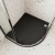 Hudson Reed Offset Quadrant Left Handed Shower Tray 1000mm x 900mm - Slate Grey
