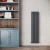 Delphi Accent Single Vertical Designer Radiator 1500mm H x 354mm W - Anthracite | Thumbnail Image